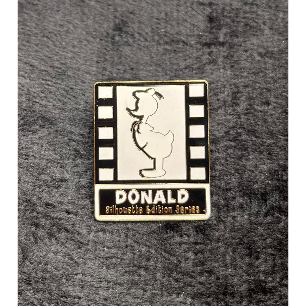 Donald Duck A Silhouette Edition Series Pin Tokyo Disney Land